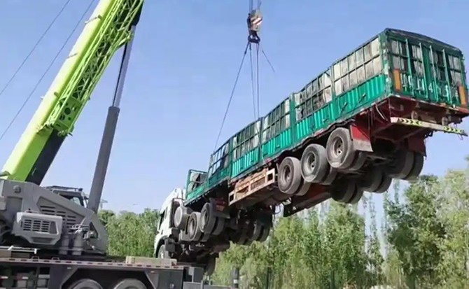 廊坊道路脱困救援案例